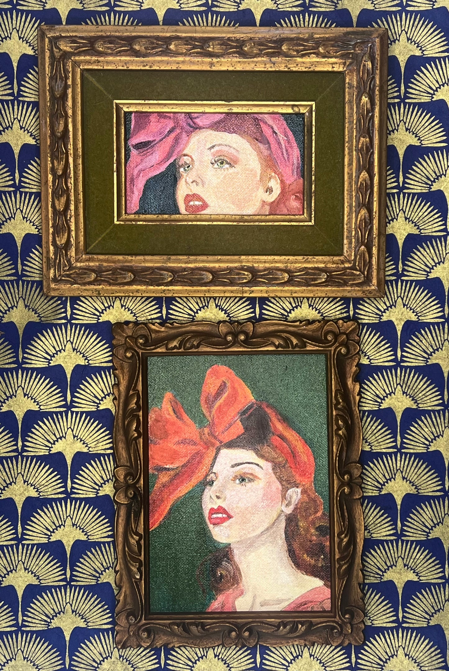 Girl with the Pink Bow