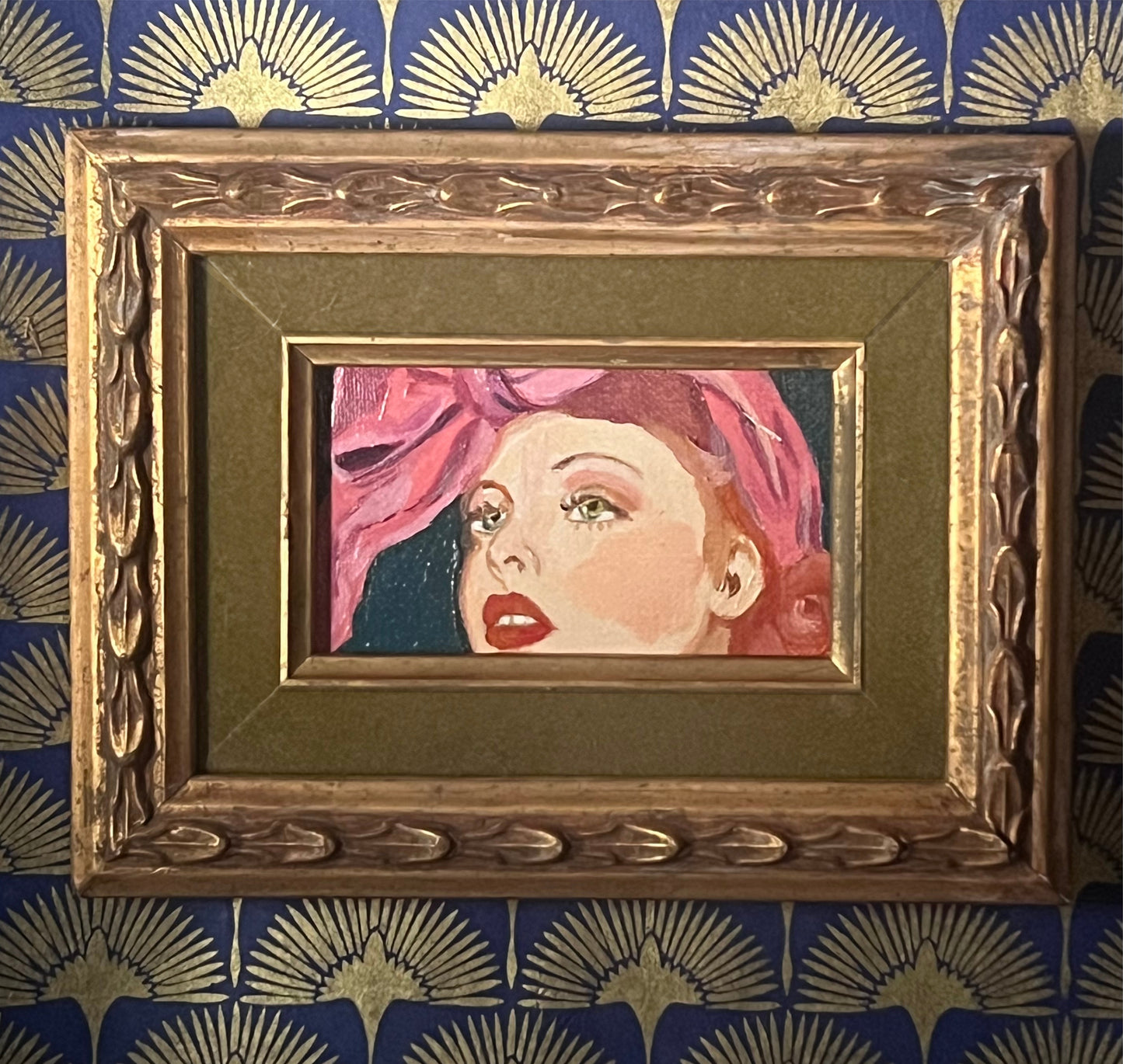 Girl with the Pink Bow