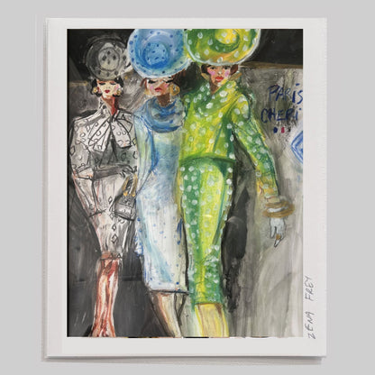 Les Trois Amie— Frey Femme Card (Copy)