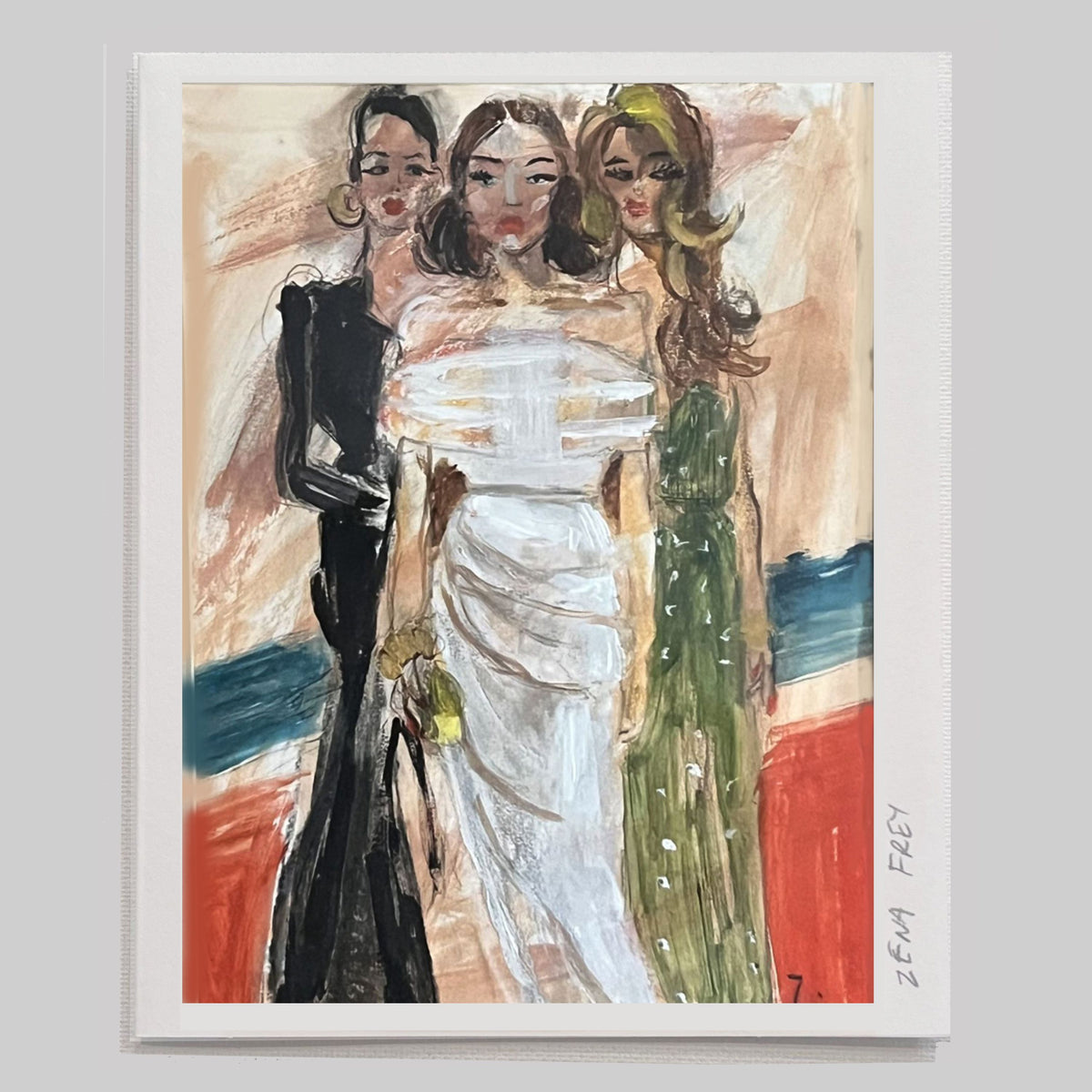 Red Carpet  — Frey Femme Card