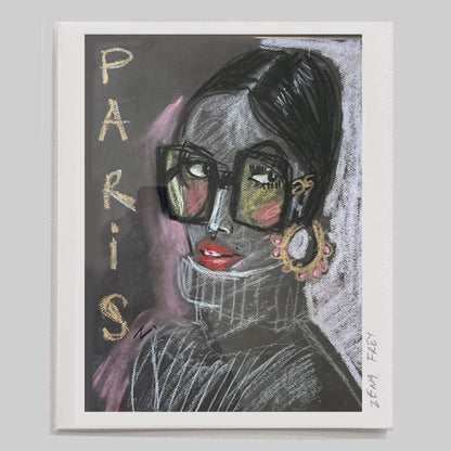 I moved to Paris — Frey Femme Card