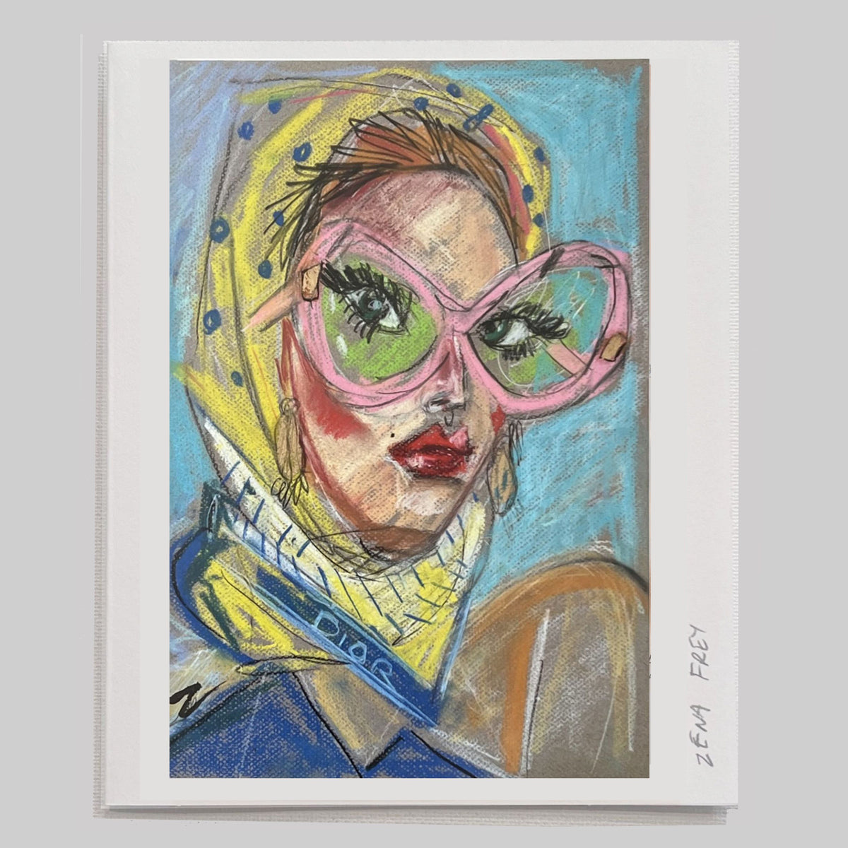 Pink— Frey Femme Card