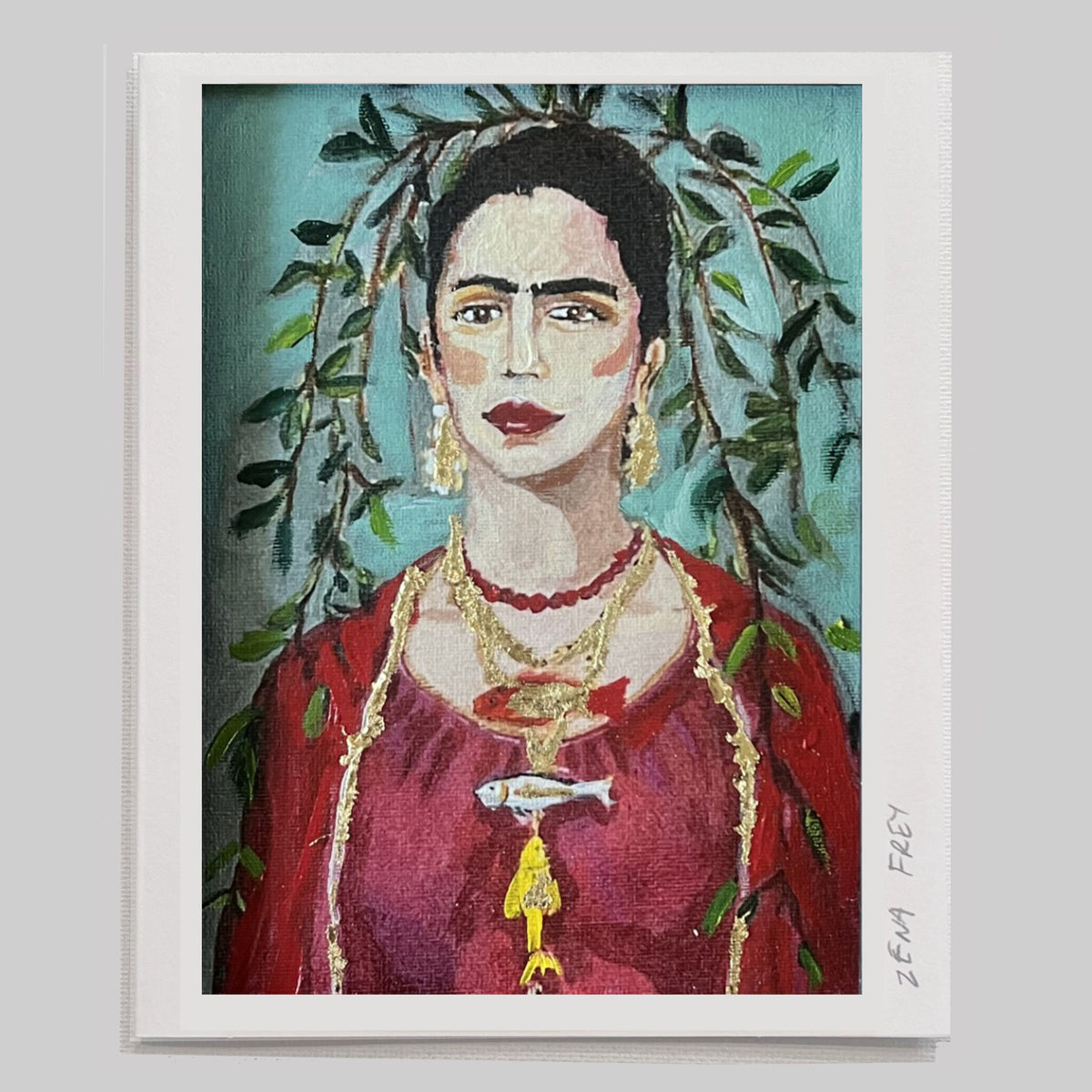 Frida's Garden— Frey Femme Card