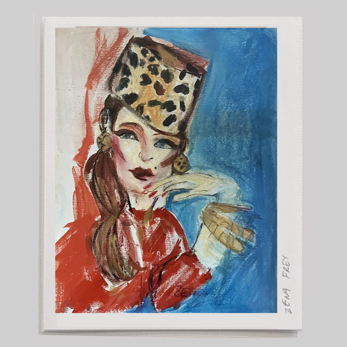 The Leopard Lounge — Frey Femme Card (Copy)