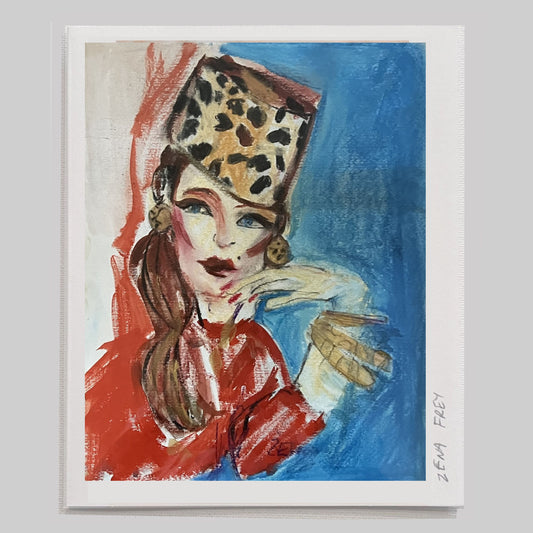 The Leopard Lounge — Frey Femme Card