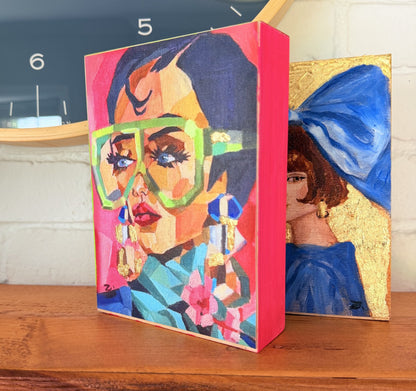 The Woman Who Felt Bold Art Box