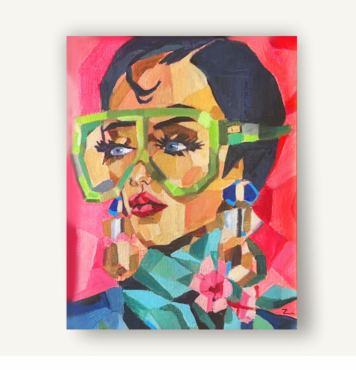 The Woman Who Felt Bold — Frey Femme Print