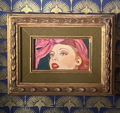 Girl with the Pink Bow