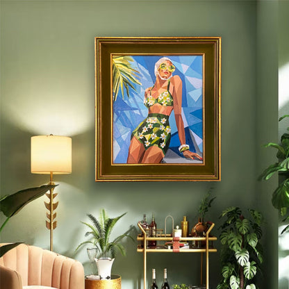 Mid Century Swimmer