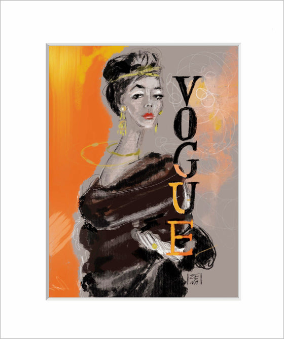 Audrey Goes Vogue
